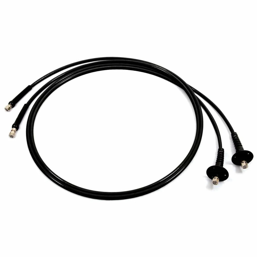 TWO HOSES W/BULKHEAD FITT 28FT