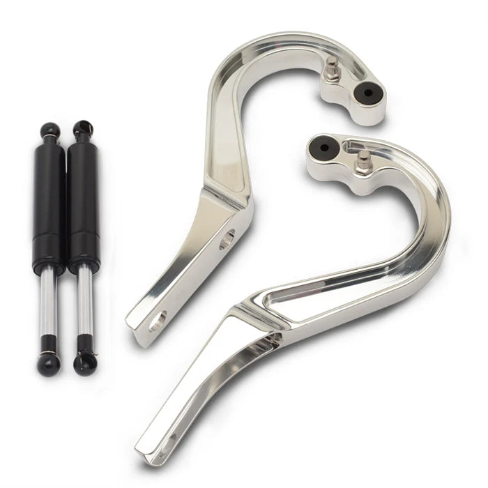 Billet Trunk Hinges Polished