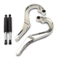 Billet Trunk Hinges Polished