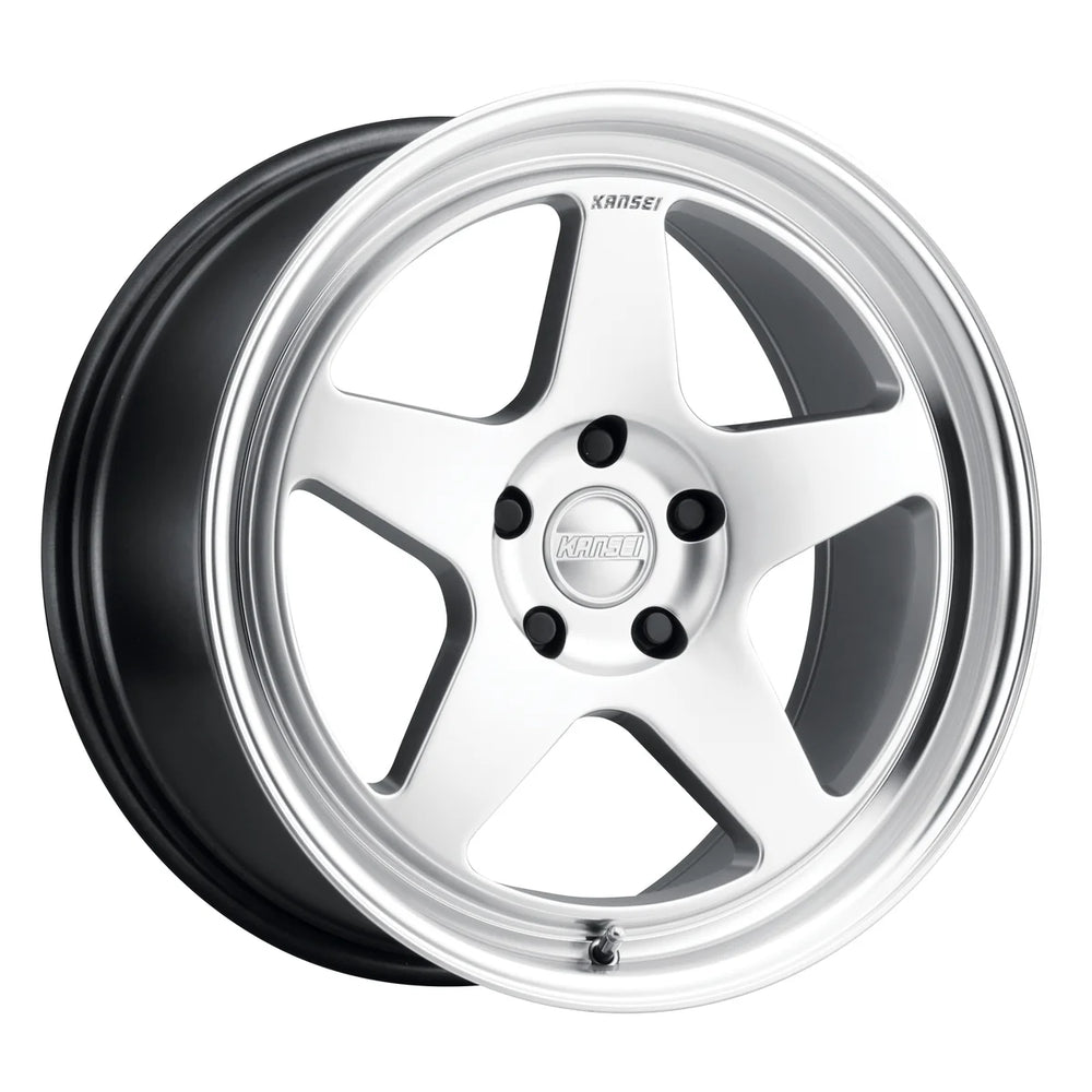 Kansei Wheels silver auto part