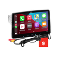 APPLE CARPLAY & ANDROID AUTO CAR MULTIMEDIA PLAYER W/ 9IN TOUCHSCREEN SINGLE DIN