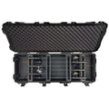 NANUK 990 CASE W/FOAM (C0666) FOR ICE FISHING ROD BLACK INTERIOR: 44 X 14.5 X 6IN