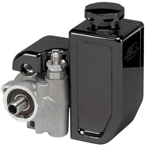 Steering Pump Reservoir Billet Black
