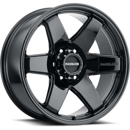 Raceline 962B Maverick 20x9in / 5x150 BP / 0mm Offset / 110.5mm Bore - Satin Black