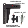 3.0" HEAVY DUTY 10" DROP/RISE