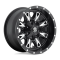 ~(41 lbs. 21X21X13)~ THROTTLE 18x10 8x170.00 MATTE BLACK MILLED (-24 mm)