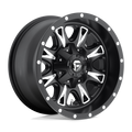 ~(41 lbs. 21X21X13)~ THROTTLE 18x10 8x170.00 MATTE BLACK MILLED (-24 mm)