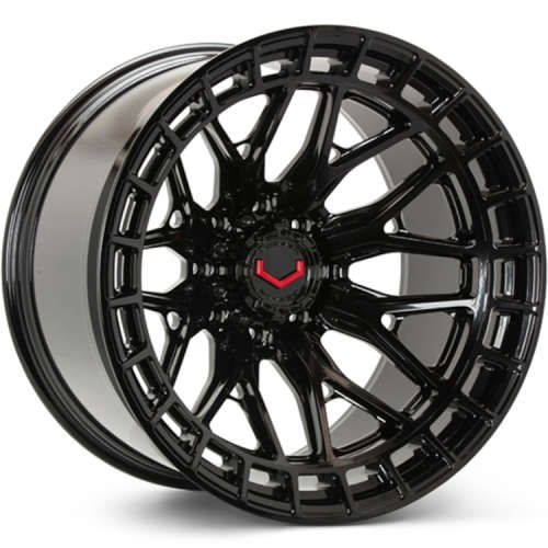 Vossen LCX-02 20x10 - 8x180 - ET18 - Super Deep - 124.3 - Gloss Black Wheel
