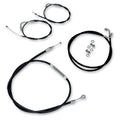 Goodridge 08-13 HD FLTR/U (w/ABS) +10in Clear Brake Line Kit w/Stainless Steel Fittings