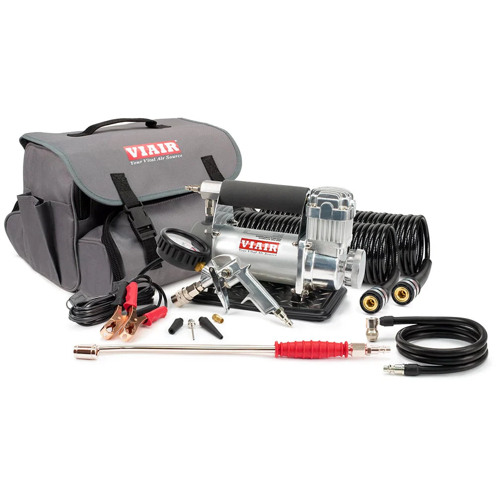 400PRV AUTOMATIC PORTABLE COMPRESSOR KIT (12V CE 33% DUTY 40 MIN. @ 30 PSI)