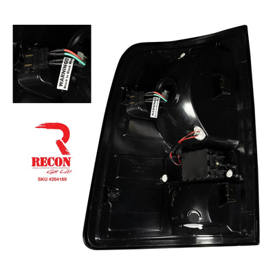 Recon Truck Accessories red tail light