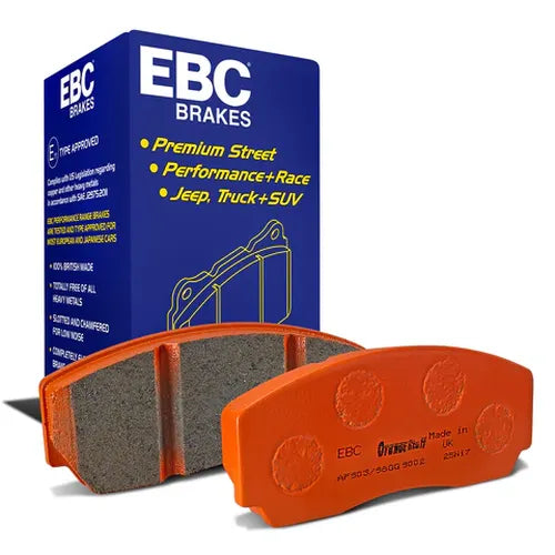 EBC 2015+ Ford Mustang 5.0L Orangestuff Front Brake Pads