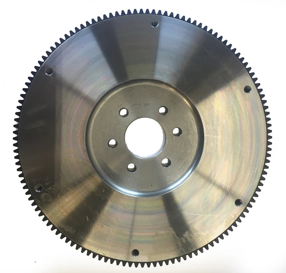 FLYWHEEL SFI BILLET STEEL MOPAR 440 7378 6 BOLT CAST IRON CRANK EXT BAL 28
