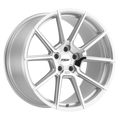 TSW Alloy Wheels silver auto part
