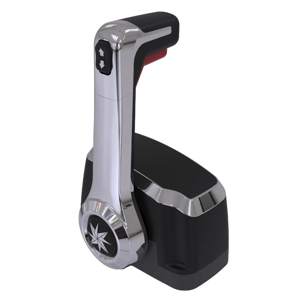 XTREME SINGLE TOP MOUNT CONTROL XTREME SERIES CHROME W/NEUTRAL INTERLOCK ON HAN