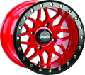 DragonFire Racing Typhon Wheel 15X10 4/156 5+5 +0 Machined Red