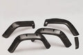 Black Boss Pocket/Rivet Style Smooth Finish 4-Piece Fender Flare Set For 2007-2010 GMC Sierra 2500 Hd/3500 Hd (Excludes Dually) Bushwacker