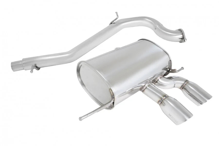 Megan Cat-Back VW Golf R (MK6) Only 12-13 Turbo Type Exhaust Stainless Rolled Tips