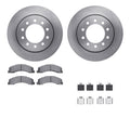 R1 Concepts Brake Rotor- Blank with Optimum Oe Pads Hdw Fits Dodge Ram