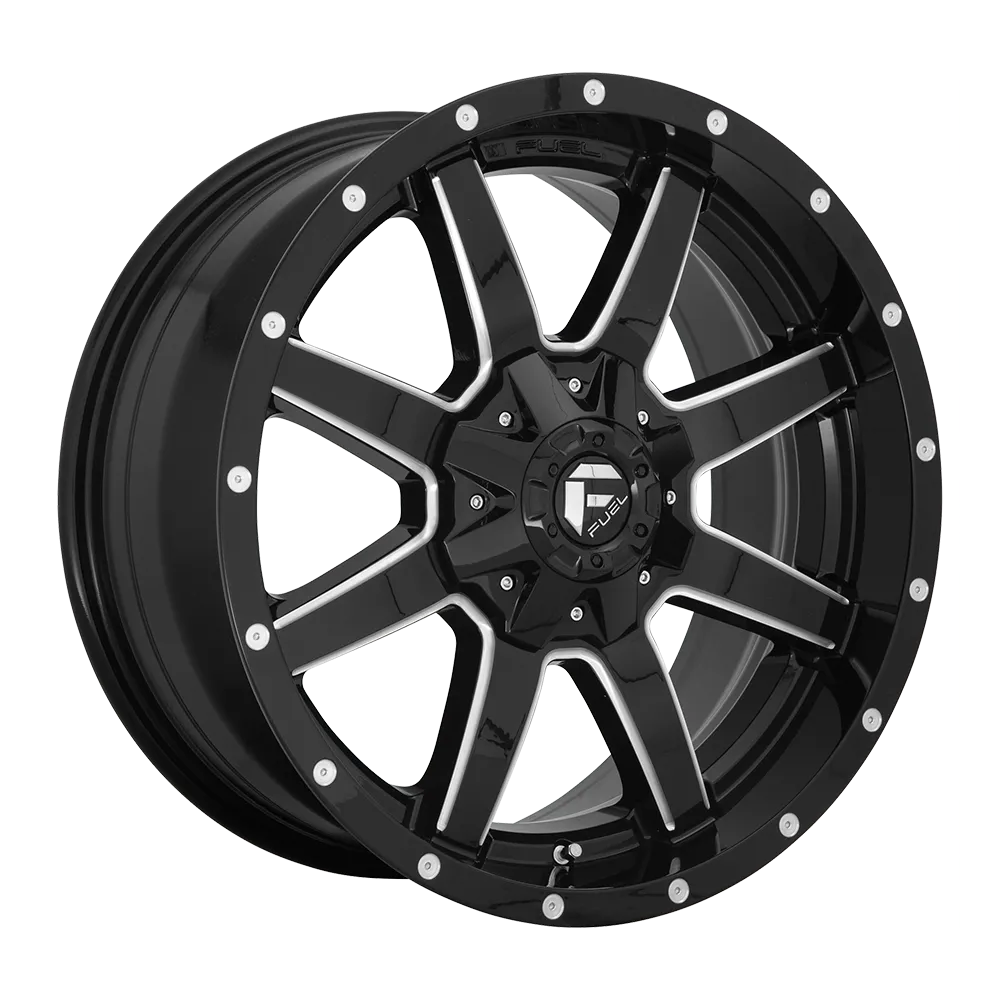 D610 18X9 8X6.5 GL-BLK-MIL 20MM