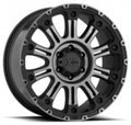 HOSS 2 22X12 6X139.70 SATIN BLACK M