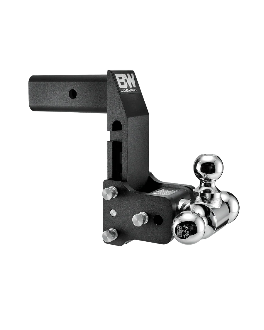 Tow and Stow 2 1 2 Inch Multi-Pro 1 7 8in x 2in x 2 5 16in Tri-Ball 7in Drop 7 1 2in Rise