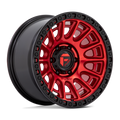 D834 17X9 6X5.5 C-RED-BLK-RG 1MM