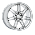 Kansei K17H Seven 18x10.5in / 5x100 BP / 22mm Offset / 73.1mm  Bore - Hyper Silver
