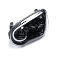 WRX PROJECTOR HEADLIGHTS- CLEAR LENS CHROME HOUSING