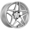 KANSEI ASTRO HYPER SILVER 18X9.5 5X114.3 +35