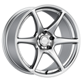 Kansei K11S Tandem 19x9.5in / 5x114.3 BP / 22mm Offset / 73.1mm Bore - Hyper Silver Wheel