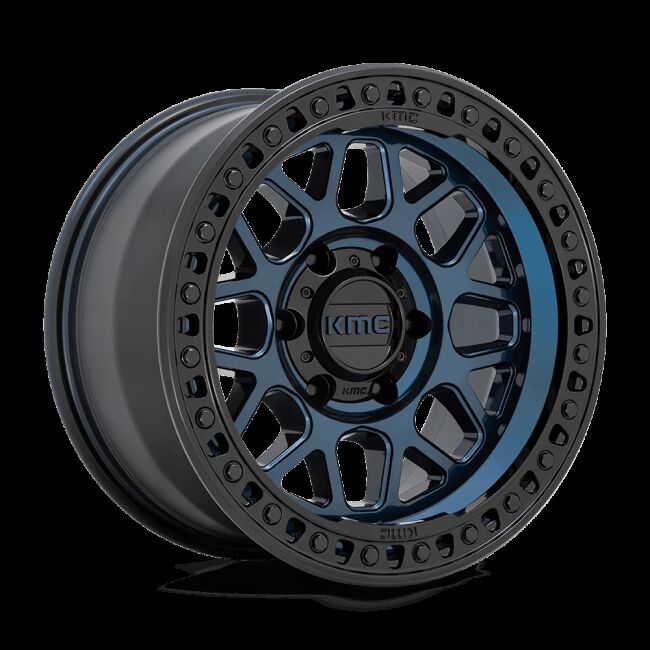 KM549 17X9 5X5.0 MN-BLUE GBLK-LP 18MM