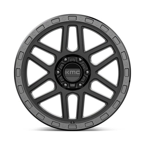 KMC Wheels black auto part