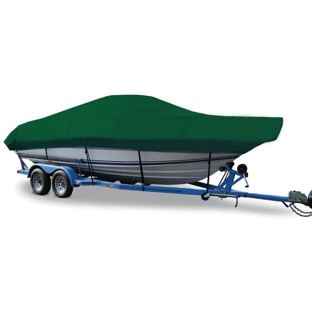 HOT SHOT BOAT COVERWALKAROUND CUDDY O/B 21FT5IN22FT4IN 102INHUNTER GREEN