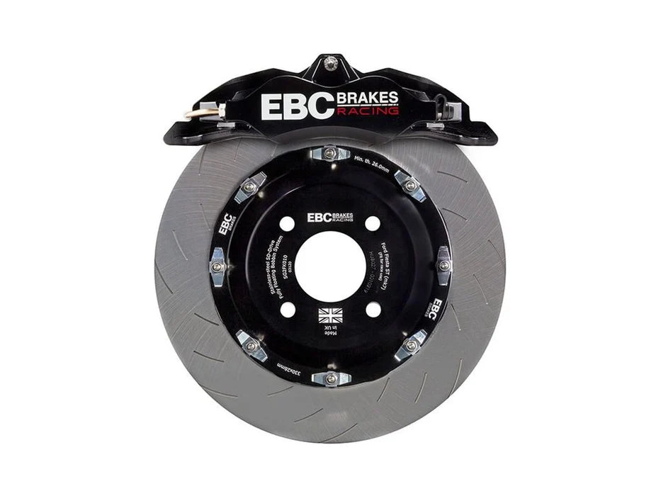 EBC Racing Universal Apollo-4 Race Spec Trailing Front Left Caliper (300mm Min 355mm Max Rotor)