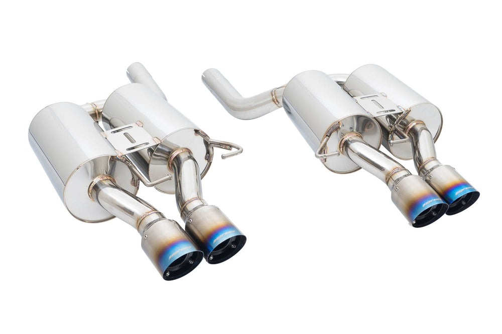 Megan Racing blue axle-back exhaust