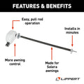 REGAL DRIVE HEAD ASSEMBLY, WHITE