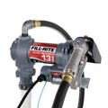 13 GPM 12V DC PUMP 3/4IN X 10FT HOSE 3/4IN AUTOMATIC NOZZLE (UNLEADED SPOUT & RED COVER)