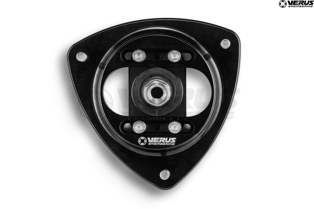 Verus Engineering Front Camber Plate Kit Anodized Black - FT86