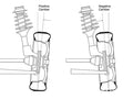 Verus Engineering Front Camber Plate Kit Anodized Black - FT86