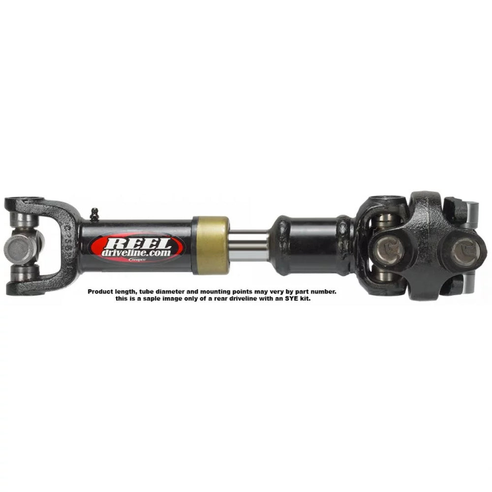 Rear (LJ Rubicon Unlimited) 1310 C.V. For use with 1330 U-Joint at pinion yoke and JER-2-4-5341-10R yoke at transfer case.
