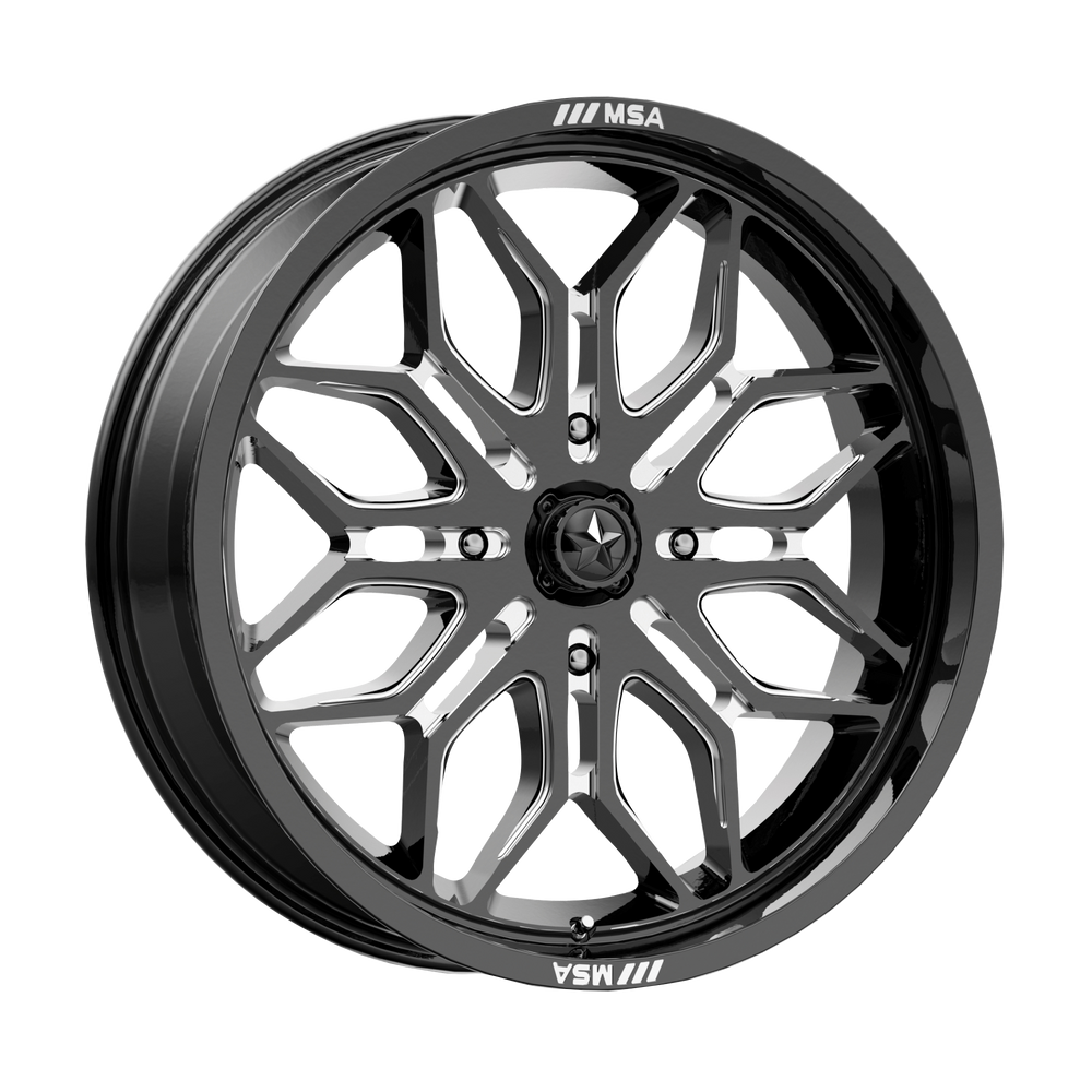 MA47 20X7 4X110 G-BLK-MILL 10MM