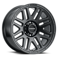 Aluminum Wheels 20x9 Outlander 944B Satin Black 18 Offset 5 on 150 Bolt Pattern 110.3 Bore Raceline
