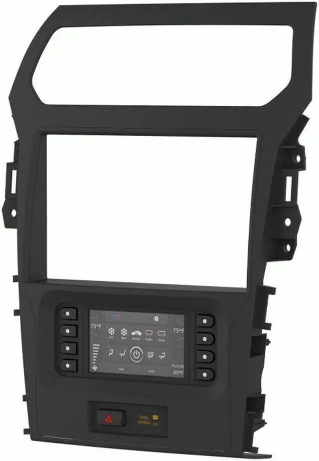 11-15 FORD EXPLORER (WITH 8-INCH TOUCHSCREEN) TURBOTOUCH DASH KIT-CHARCOAL