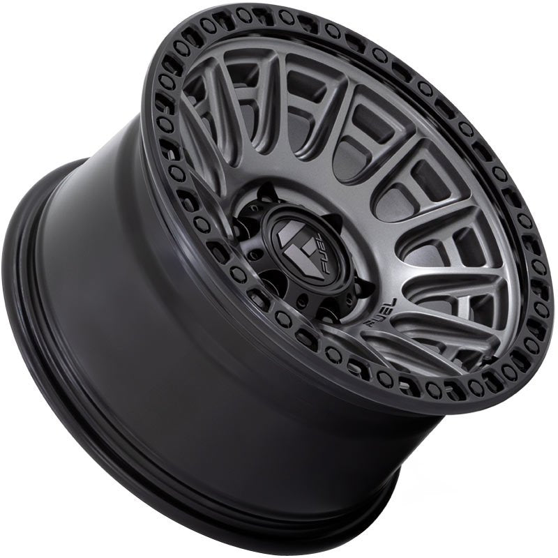 D835 17X9 5X5.0 M-GNMTL-BLK-RG 1MM