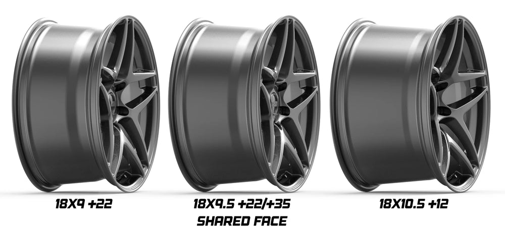 Kansei Wheels hardware kit