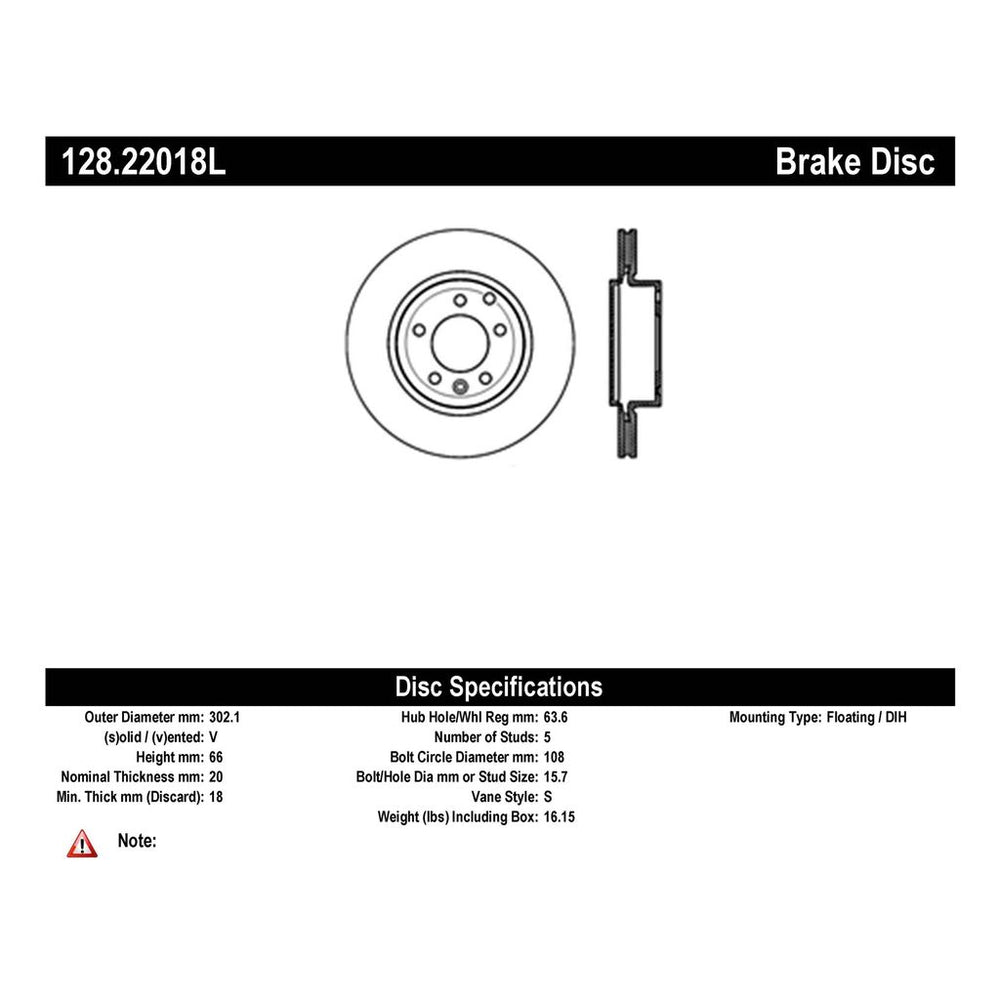 CROSS DRILLED ROTOR