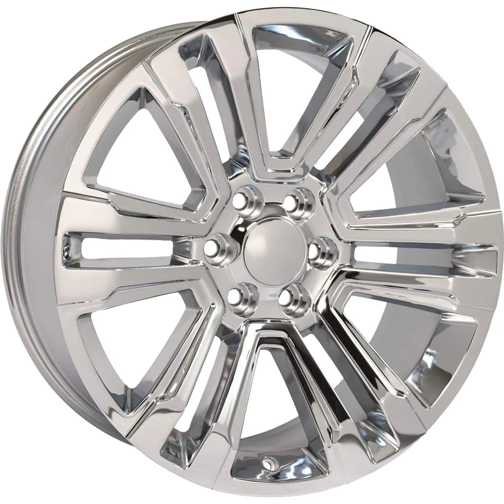 20 IN REPLICA WHEEL FITS GMC YUKON DENALI CV44 CHROME 20X9