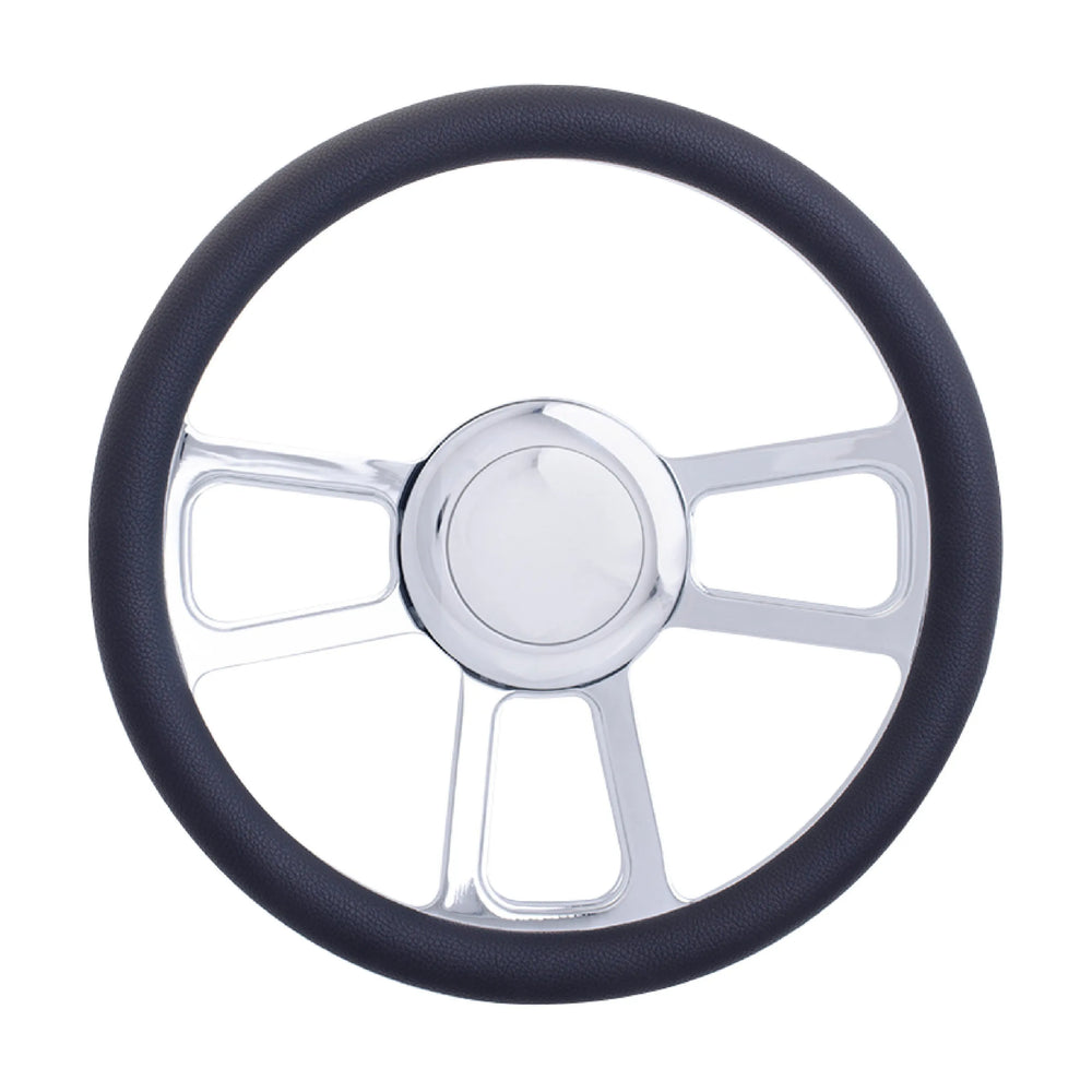 14' BILLET 'T' STYLE STEERING WHEEL