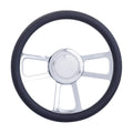14' BILLET 'T' STYLE STEERING WHEEL